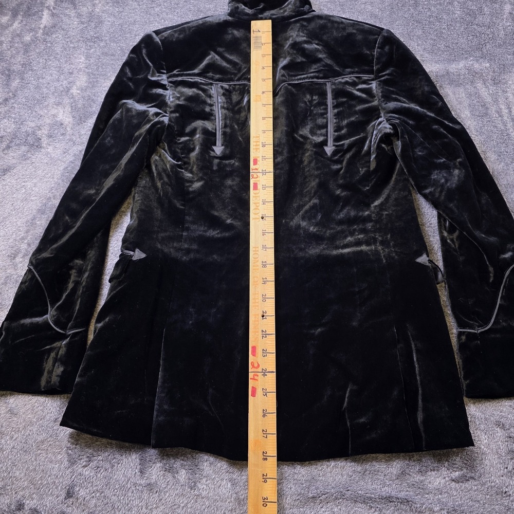 Ralph Lauren Purple Label Walker Velvet Tuxedo Jacket Womens 4 Western $3,490 - Picture 2 of 7
